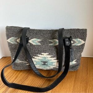 Gray Patterned Women's Bag